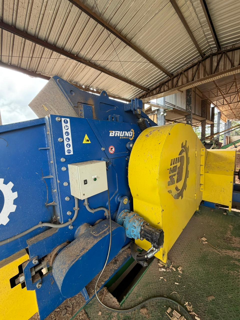 Picador de alta produção: 110 m³ de cavaco em apenas 15 a 20 minutos